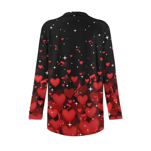 Image of Womens Open Fron Cardigan Sweaters Long Sleeve Oversized Casual Tops Loose Lightweight Daily Coats with Pockets