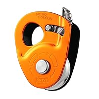 PETZL - Rolle MICRO TRAXION - Unisex, Orange, Einheitsgröße