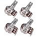 Guitar Potentiometer Audio POTS A500K & B500K OHM Replacement for Electric Guitar Pack of 4