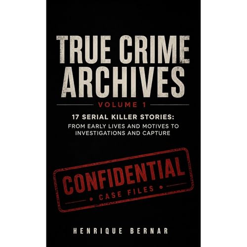 True Crime Archives &ndash; Volume 1 Audiolibro Por Henrique Bernar arte de portada