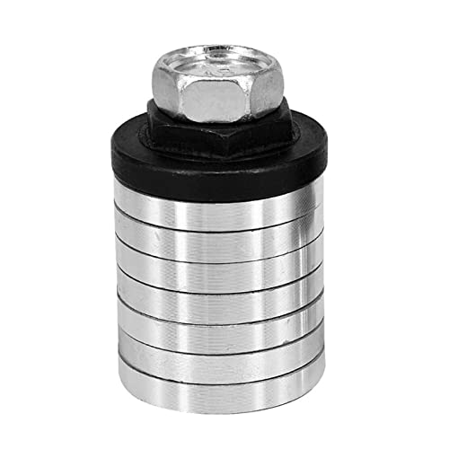 Adaptador amoladora angular M14 tuerca con reborde contratuerca de fijación discos 2
