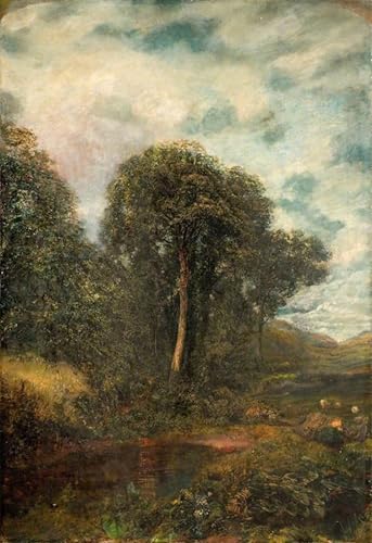 Póster de lienzo la primavera d'argento de Henry Mark Anthony cuadro dormitorio 60x90cm