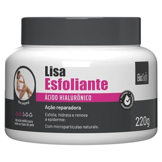 BIO SOFT Creme Esfoliante Ácido Hialurônico