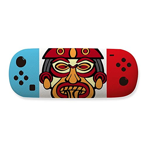 Étui de rangement pour lunettes motif totem indien contre rayures et chocs