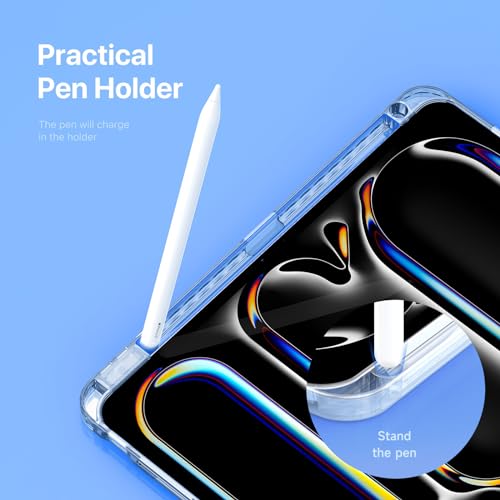 Coque iPad Pro 11 2024 rigide et élégante avec protection TPU intégrée