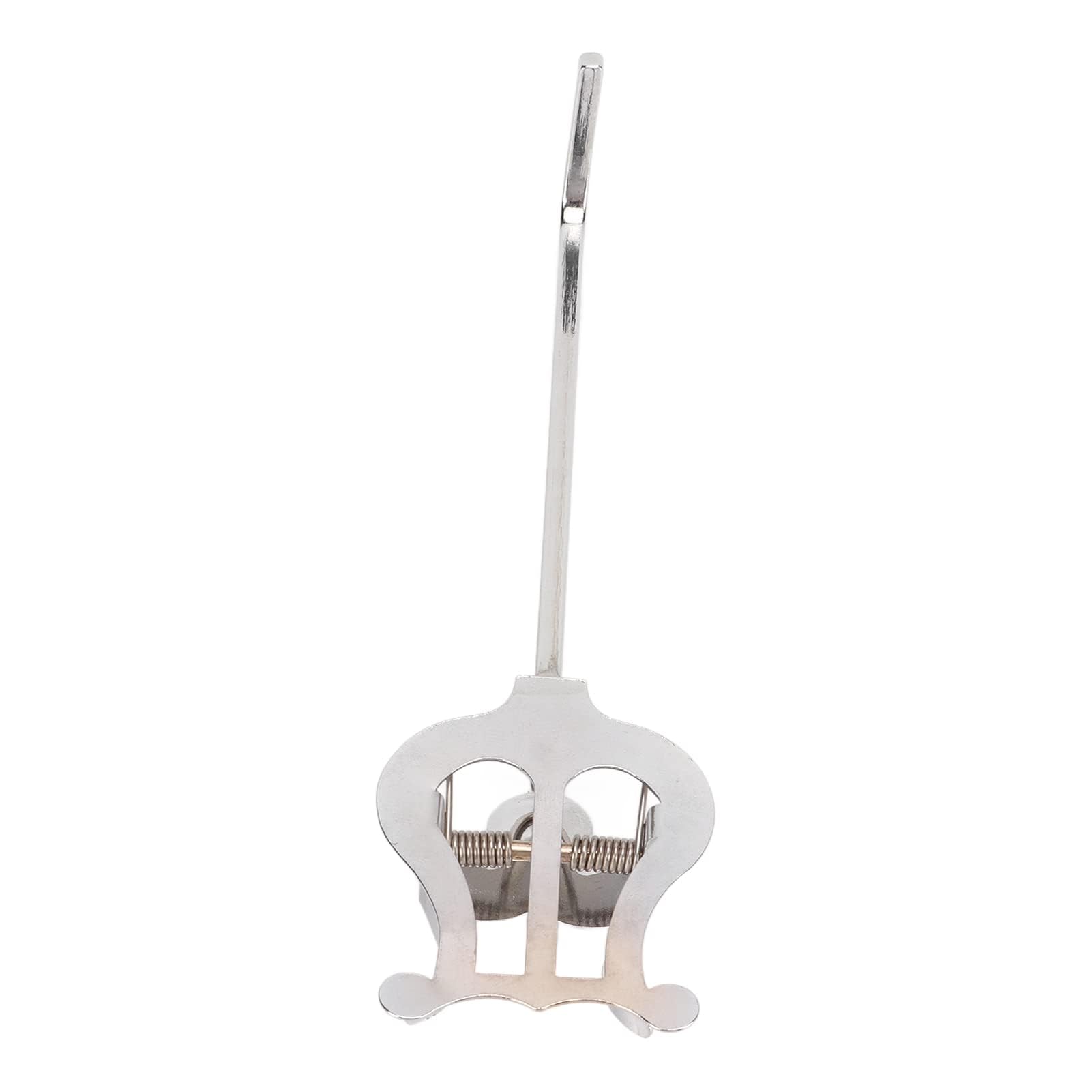 Lira de saxofón para banda de marcha, metal Banda de música partituras Clips Saxofón alto Lyre marcha Soporte portátil Sujetapáginas Horquilla con pinza saxofón para partituras Banda de música