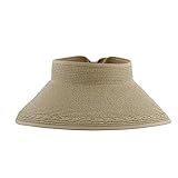 Se puede empacar y es liviano: Este sombrero de verano se puede empacar y aplastar, mantendrá su forma y puede ser fácilmente transportado dentro de su bolso o bolso de playa.