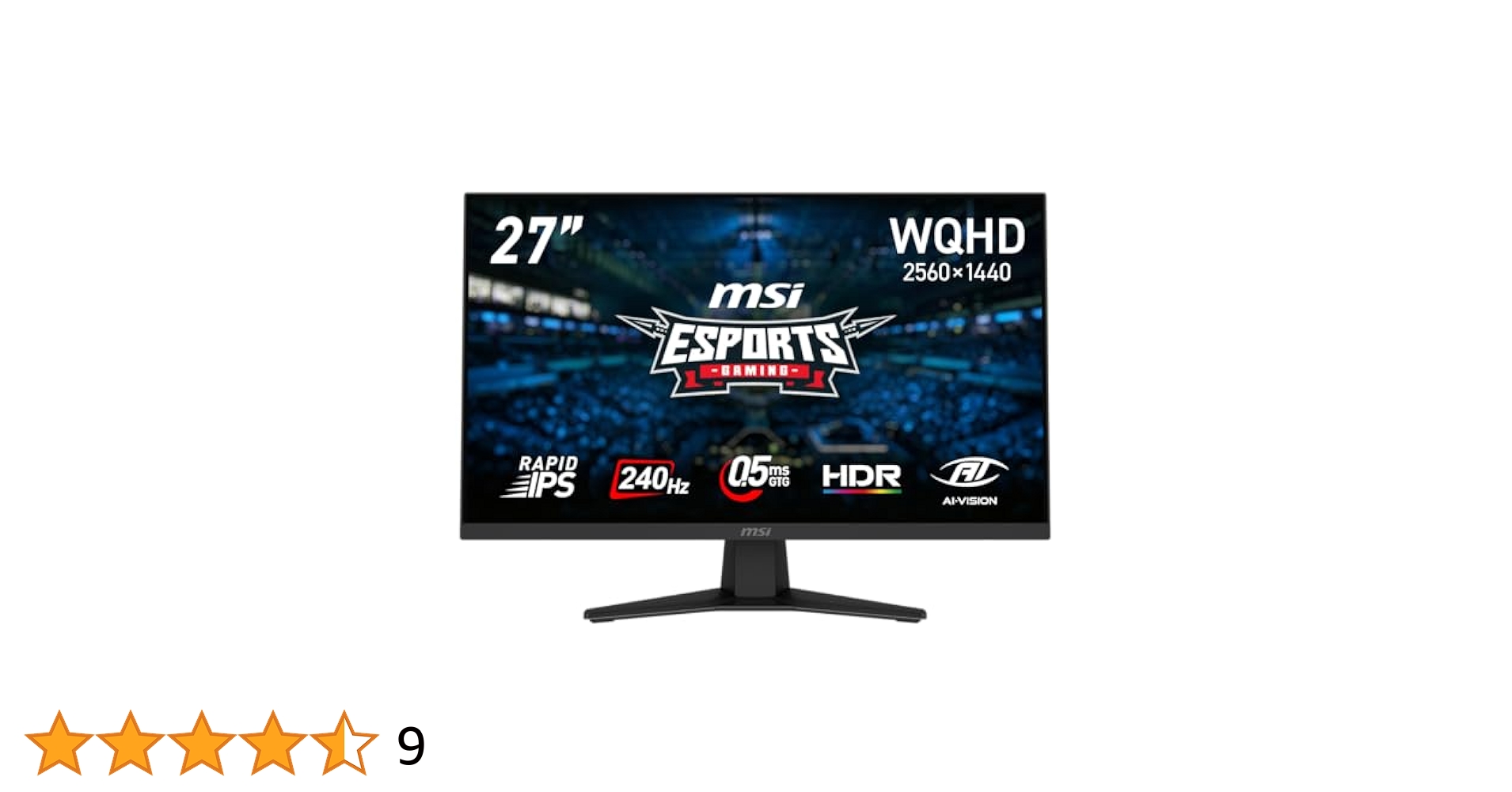 msi ゲーミングモニター 27インチ WQHD 240hz Amazon.co.jp: MSI ゲーミングモニター 27インチ WQHD RAPID IPS