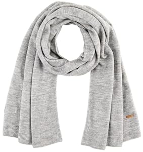 Barts Damen Witzia Scarf schwerer Schal, Grau, Einheitsgröße EU