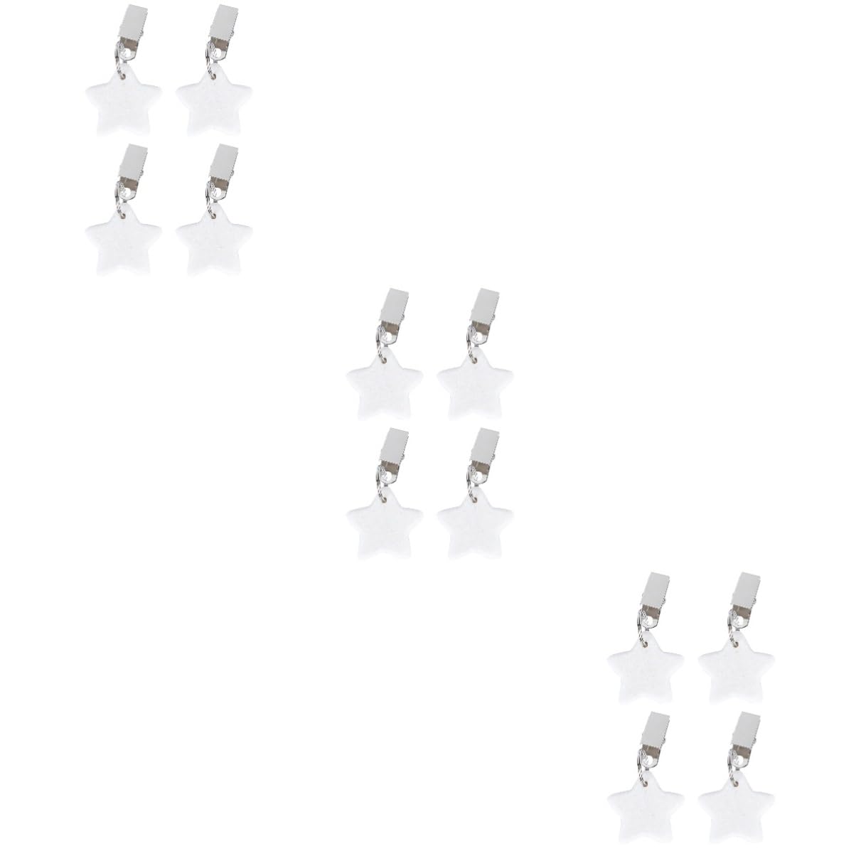 12stücke Outdoor Tischdeckenbeschwerer Sternform Tischdeckenklammern Mit Metallclip Für Gartenpartys Hochzeiten Und Grillabende Windfest Und Einfach Zu Verwenden