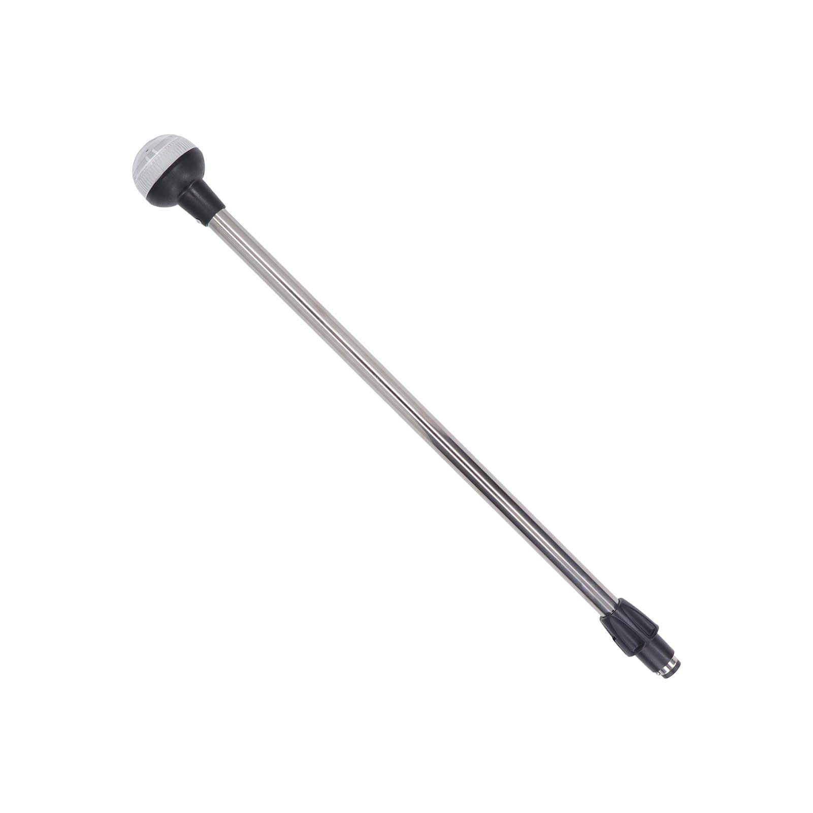Feu arrière LED pour bateau et lampe de signalisation d'ancre pour navires marins – Appareil de navigation COB à 360 degrés – DC 12 V 1,5 W – Éclairage blanc 4000 à 4500 K avec