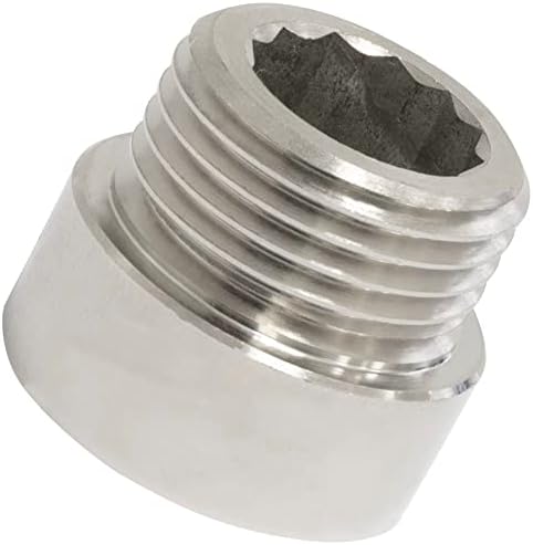 AERZETIX - C64458 - Lot De 2 Raccord Femelle Cannelés Droit 3/4'' X 20