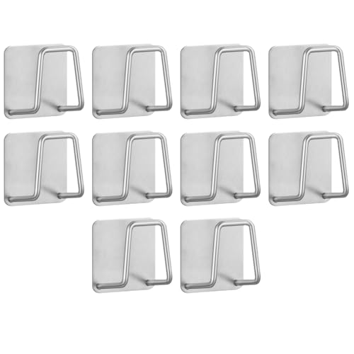 Bumiva Escurridor de Esponja de Acero Inoxidable para de Cocina, Autoadhesivo, con Bola de Alambre, Organizador para Secar Trapos y Cepillos.