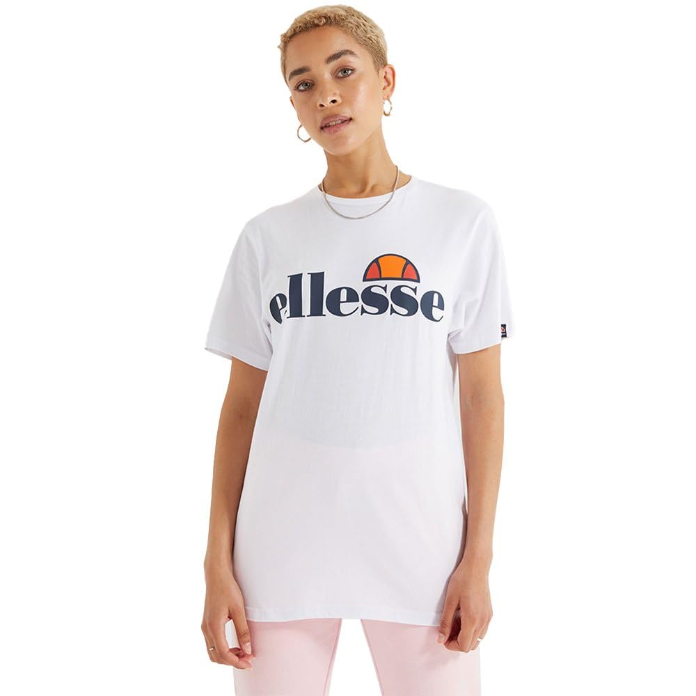 Ellesse Women's Albany T-Shirt, White, 10 (S)
