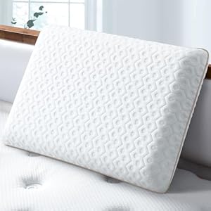 BedStory Gel Memory Foam Kissen 60x40, 13cm Höhe Weiches Kopfkissen für Seitenschläfer, Ergonomisches Kopfkissen mit abnehmbarem und waschbarem Bezug, Visco Kissen Öko-Tex Zertifiziert