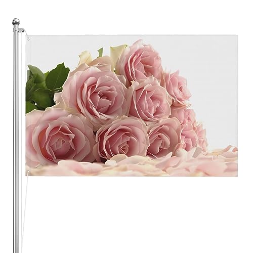 Impression double face drapeau rose géant de bienvenue extérieur et intérieur