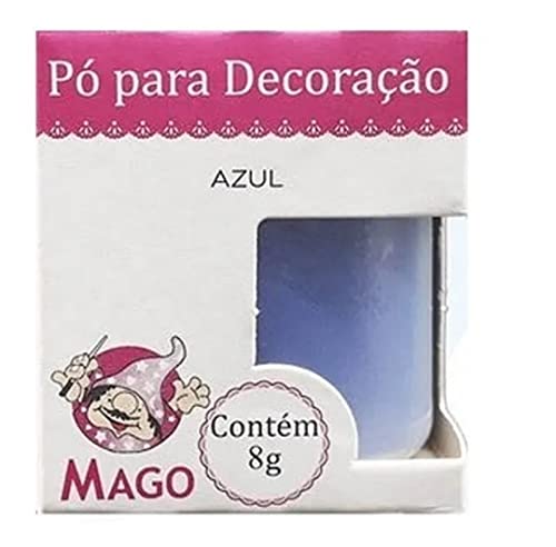 Kit 4 Glitter Colorido Mago Comestível Brilhante Confeitar (Vermelho, Lilás, Rose, Azul)