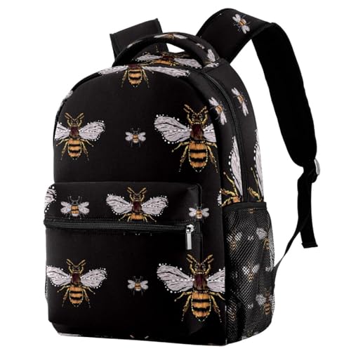 Sac à dos d'école abeille et insectes pour les sorties de week-end