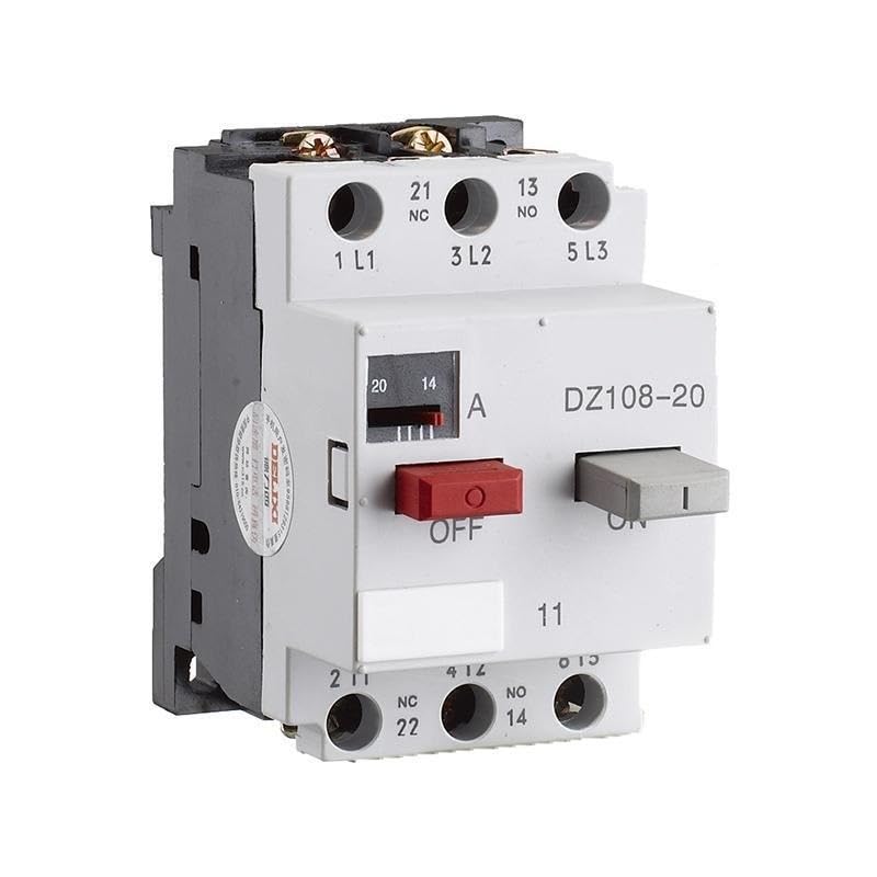 Disjoncteur moteur DZ108 contre les surcharges électriques du modèle DZ108-20/11 1A