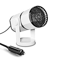 Standheizung Auto 12V, Auto enteiser elektrisch 150W tragbare Autoheizung mit 360 Rotation Luftreinigung Doppelmodus Kalt Warm Enteiser elektrisch für schnelles Entfrosten und Luftentfeuchtung
