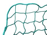 maschenweite: 100mm 1 x Seitenschutznetz 2x5 m Gerüst Netz für Dachfanggerüste Fangnetz grün NEU