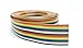 Pc Accessories - Connectors Pro 10 Feet IDC 20P 1.27mm Pitch Rainbow Flat Ribbon Cable 20 Conductors for 2.54mm Connectors