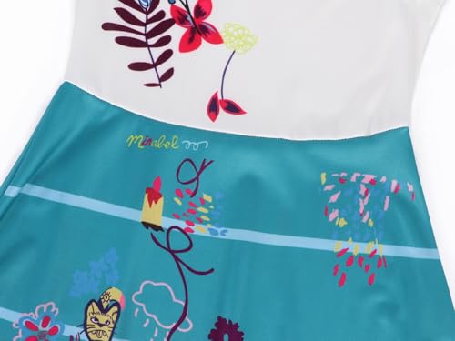 Jurebecia Girls Nightgowns Princess Nightdress Flutter Short Sleeves Pajamas Sleepwear for Toddler Kids Nightie Dress4