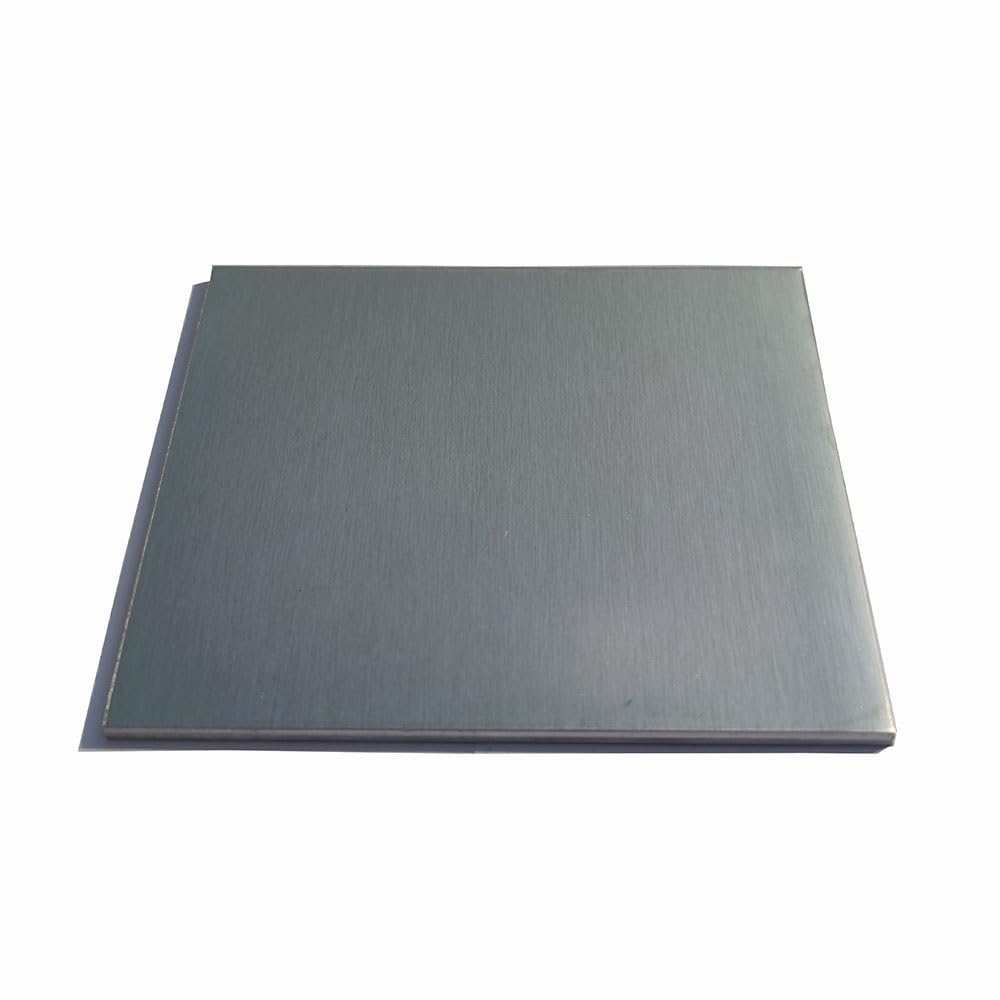 alluminio metallo Stampaggio di materiale for lavorazione a macchina di lastre piane in metallo di alluminio industriale con pellicole protettive decorativo piegabile(300X300x2.0mm 1pcs)