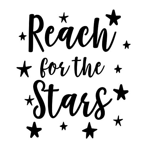 Vinilo decorativo Reach for The Stars 26" x 23" miniatura 4