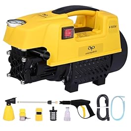 Asian Paints Trucare High Pressure Washer 1800w 120 bar pressure | 7 litre/min flow rate | 8 meters Outlet Hose provided | Portable, used for home cleaning, Bike & car cleaning | Grip Handle