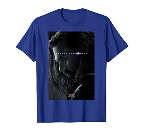 Marvel Avengers Endgame Bucky Barnes Avenge The Fallen T-Shirt