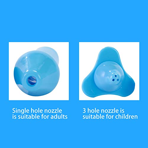 Garrafa Neti Pot para Enxágue Nasal, Conjunto de Irrigação Nasal de 500ML Com Sal para Lavagem do Na