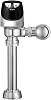 Sloan SOLIS 8111 Exposed Sensor Water Closet Flushometer, 1.6 GPF Valve - Solar-Powered, Infrared Sensor w/Courtesy Flush Override Button, Single Flush, Fixture Connection Top Spud, 3370001