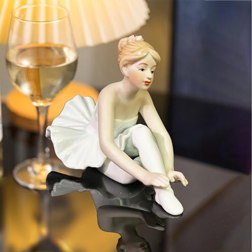 Figura Decorativa de Porcelana Danzante MTME miniatura 7