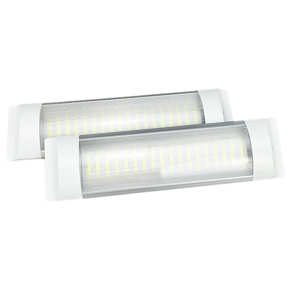 Luces del Compartimiento del Coche Que Encienden Las Linternas Ligeras De La Cabina LED De Las Luces del Barco 12V - 85V para Los Camiones,A Pair