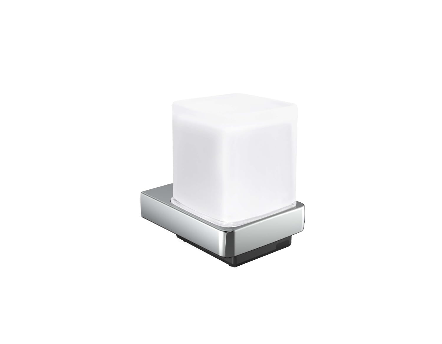 emco Trend Sensor Dispensador de jabón automático con batería, dispensador de jabón líquido con Pilas en Cromo para Montaje en Pared