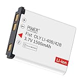 「Power-connoisseur」 CASIO対応 NP-45 Li-40B Li-42B EN-EL10 互換 EOS 60D 交換バッテリー 3.7V 1500mAh デジタルカメラ用 リチウムイオン充電池 機種カメラ対応 INSTAX Mini 90 FinePix T560 T550 T510 T50