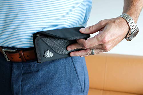 Defendershield Emf Radiation & 5G Protection Holster For Cell Phones & Other Electronic Devices - Universal Smartphone Case With Belt Clip (Small) #TOP7