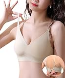 [Tophana] ノンワイヤーブラ シームレスブラ ぶら 【女性医師監修・一瞬で谷間復活】 ブラジャー ブラ ノンワイヤー 美乳ブラ スポーツブラ 脇高設計 (XL, グレー) (XL, グレー)