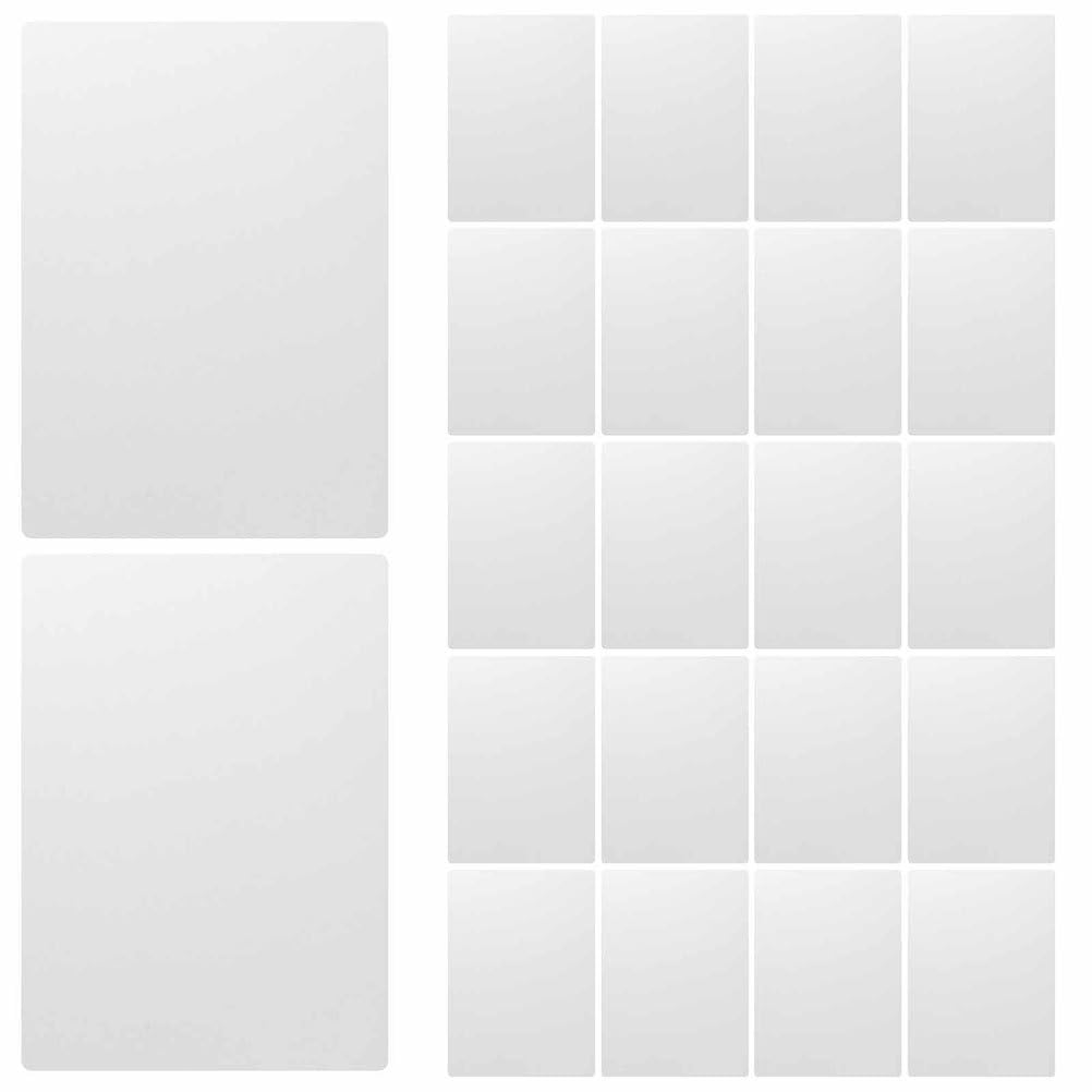 Couvertures de Reliure Rapports A4 80 Pcs Plastique 0, 4mm