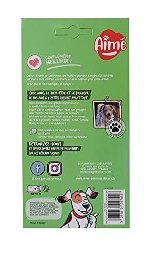 Aime Dog Toy, 12 cm 100% Natural Rubber, Durable, Resistant, Brown - Image 2
