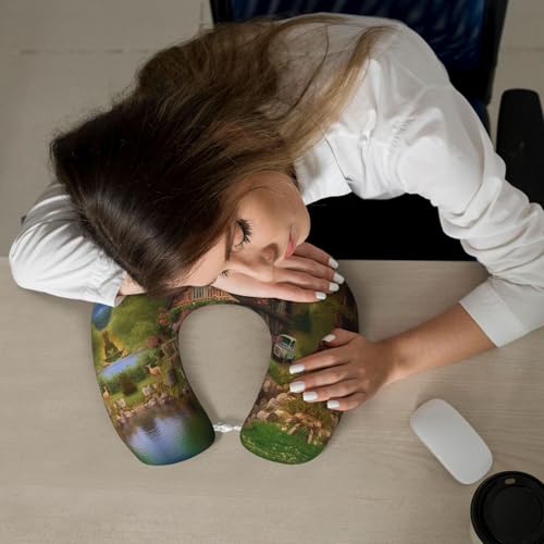 Almohada ergonómica de espuma viscoelástica 30x25 cm miniatura 7