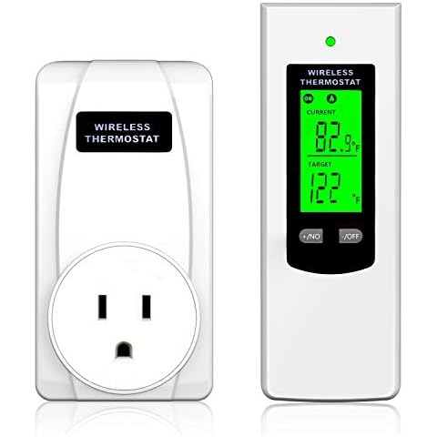 Hycency Wireless Plug in Thermostat Outlet Cover