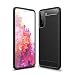Produktbild CoverKingz Handyhülle für Samsung Galaxy S21 5G - Silikon Handy Hülle Galaxy S21 5G - Soft Case Carbon Farben schwarz