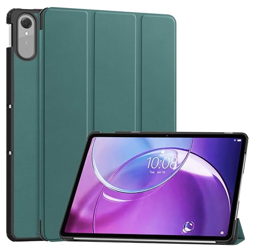 Image of ProElite Cover for Lenovo Idea Tab Pro 2nd Gen 13 inch 2026 Cover Case, Slim Trifold Flip case Cover for Lenovo Idea Tab Pro 2nd Gen 13 inch (Support Auto Sleep Wake), Dark Green