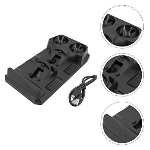 Mobestech Estação de carga de resfriamento multifuncional de prateleira de disco de controladores de