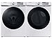 SAMSUNG DVG45B6300W 7.5 cu. ft. Smart Gas Dryer with Steam Sanitize+ in White