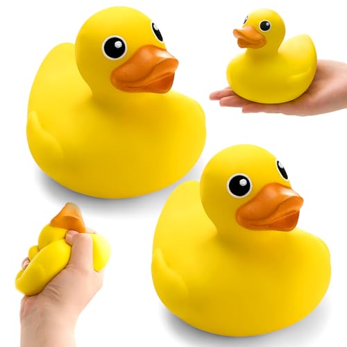 Hungdao 2 Pcs Duck Foam Ball Slow Rebound PU Duck