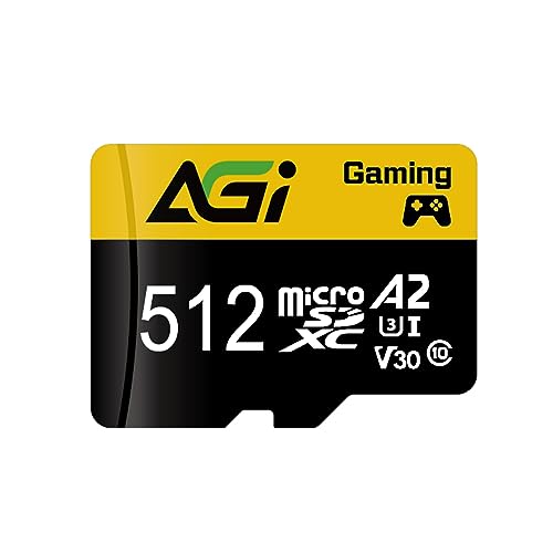 【数量限定】AGI 512GB MicroSD 高速 メモリカード A2 U3 Amazon | AGI 512GB MicroSD 高速 メモリカード A2 U3 V30 4K