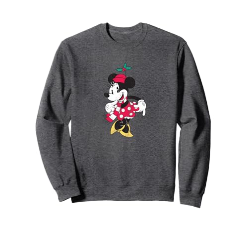 Sweat Disney Minnie Merry Bright cadeau de Noël idéal pour femme